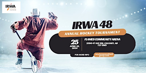 Image principale de IRWA Chapter 48 Hockey Tournament