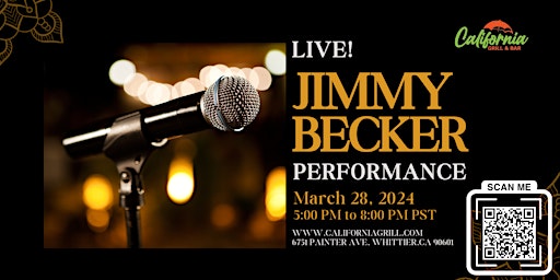 Live Music Featuring "Jimmy Becker"  primärbild