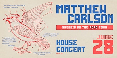 Matthew Carlson - Sheddio On The Road Tour - Ames, IA