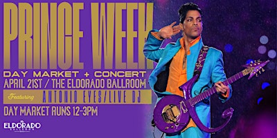 Imagen principal de 8th Annual Prince Week  Market + Tribute Concert