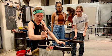 Intro to Glassblowing for High School Students with Lucas Kernan