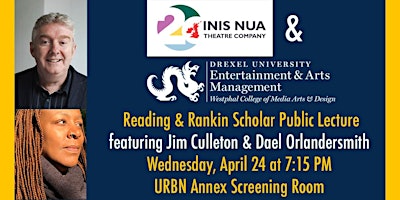 Rankin Scholar Lecture Series - Ft. Jim Culleton & Dael Orlandersmith  primärbild