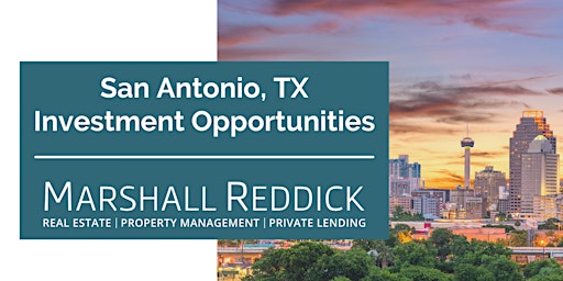 Hauptbild für ONLINE EVENT: San Antonio, TX Investment Opportunities & Market Overview