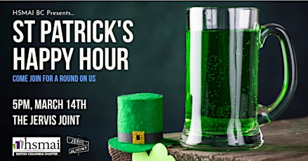 HSMAI BC St. Patrick's Day Happy Hour primary image