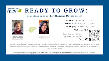 Immagine principale di Ready to Grow: Providing Support for Thriving Development (WINKLER) 