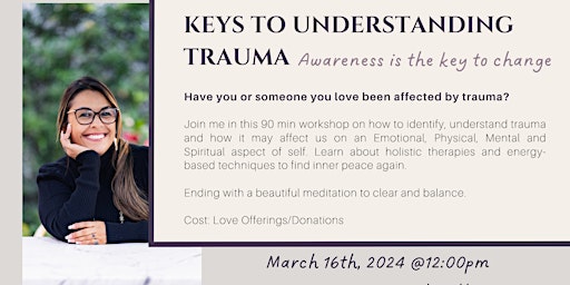 Hauptbild für Understanding the Keys to Trauma