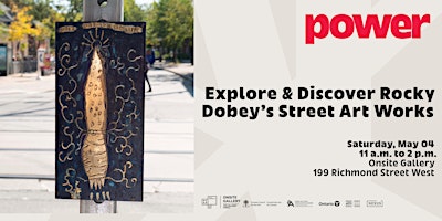 Imagem principal do evento Explore & Discover Rocky Dobey's Street Art Works