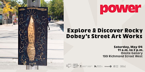 Explore & Discover Rocky Dobey's Street Art Works