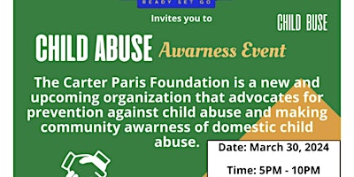 Child abuse awareness primary image