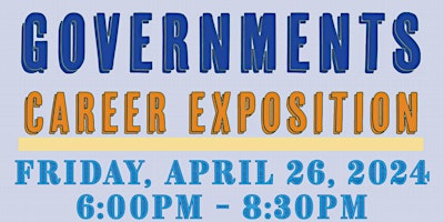 Imagen principal de MEET THE GOVERNMENTS CAREER EXPOSITION