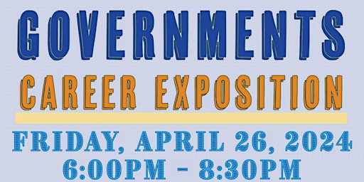 MEET THE GOVERNMENTS CAREER EXPOSITION primary image