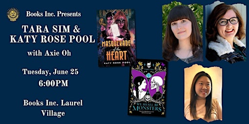 Imagen principal de TARA SIM & KATY ROSE POOL at Books Inc. Laurel Village