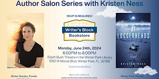 Immagine principale di In Person Author Salon Series with Kristen Ness 