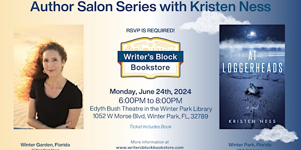 In Person Author Salon Series with Kristen Ness