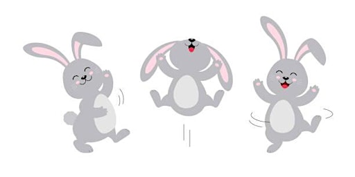 Imagem principal do evento Bunny Hop & Bop; Easter Zumba Session!!