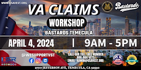 VA Claim Workshop- Temecula