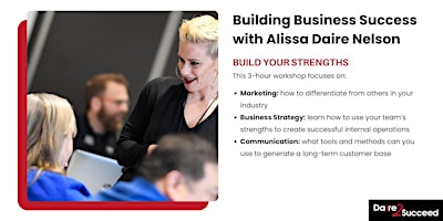 Imagem principal do evento Building Business Success with Alissa Daire Nelson