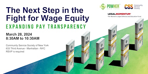 The Next Step in the Fight for Wage Equity: Expanding Wage Transparency! primary image