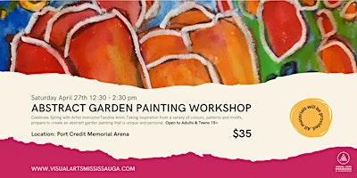 Image principale de Painting Workshop for Adults with Visual Arts Mississauga