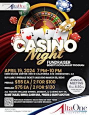 AltaOne Foundation Casino Night Fundraiser