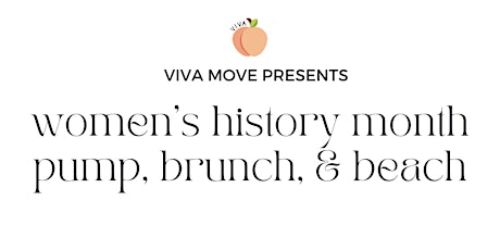 women's history month daycation // pump, brunch, & beach