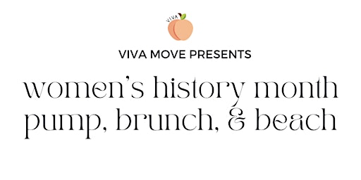 women's history month daycation // pump, brunch, & beach primary image