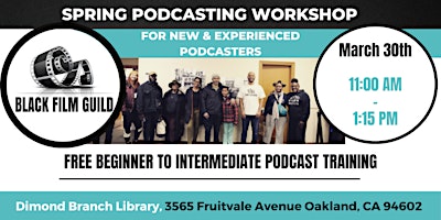 Spring 2024 Podcasting Workshop primary image