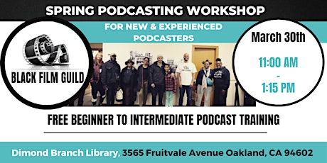 Spring 2024 Podcasting Workshop