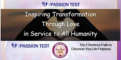 Unleash Your Passions with The Passion Test Zoominar primary image