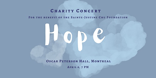 Imagem principal do evento Hope-A Charity Concert