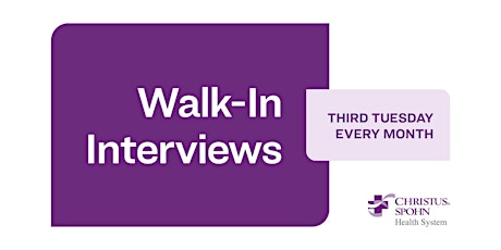 Walk-In Interviews - Spohn South Hospital - Corpus Christi, TX