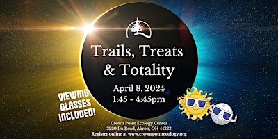 Imagem principal do evento Trails, Treats & Totality