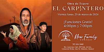 Imagen principal de Obra Teatral de Viernes Santo: "EL CARPINTERO"