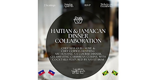 Immagine principale di Haitian & Jamaican Dinner Collaboration 