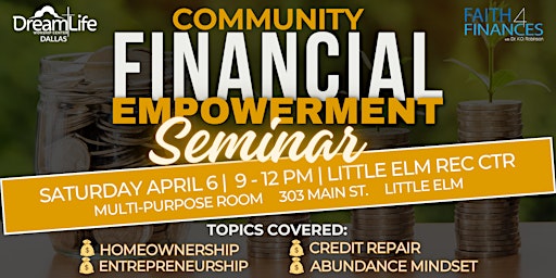 Primaire afbeelding van Community Financial Empowerment Seminar