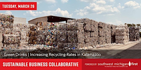 Image principale de Green Drinks | Increasing Recycling Rates in Kalamazoo