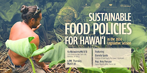 Sustainable Food Policies in the 2024 Legislative Session primary image