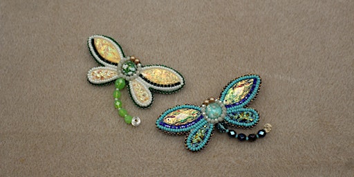 Beaded Dragonfly Pin primary image