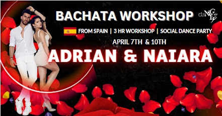 Bachata Workshop w/ Adrian & Naiara from Spain