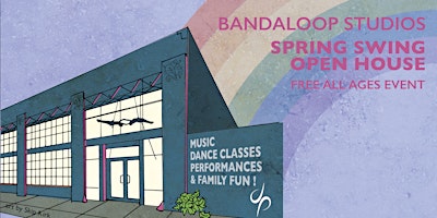 Imagem principal do evento BANDALOOP Studios Spring Swing Open House