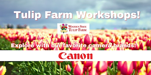 Primaire afbeelding van The Shutterbug Tulip Festival Photo Workshops with Canon