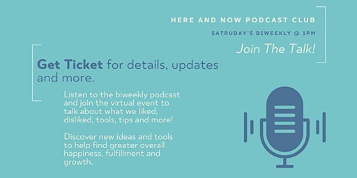 Image principale de Here and Now Podcast Club