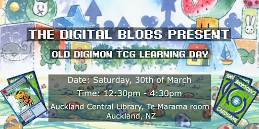 Imagem principal do evento Old Digimon TCG Learning Day