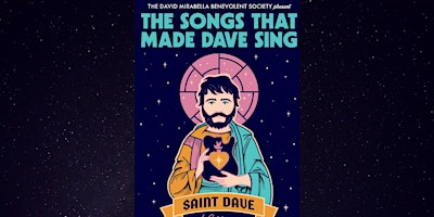 Imagem principal do evento Old Jack Presents: The songs that made Dave sing- a celebration.