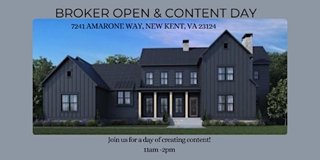 Content Day + Broker Open