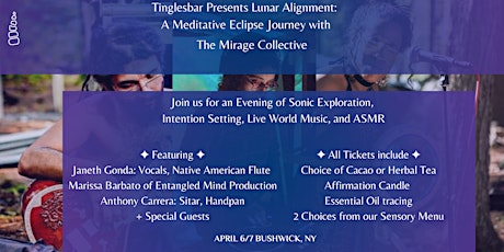 Tinglesbar Presents Lunar Alignment:  A Meditative Eclipse Journey