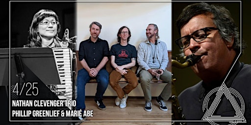 Primaire afbeelding van Nathan Clevenger Trio + Phillip Greenlief & Marié Abe