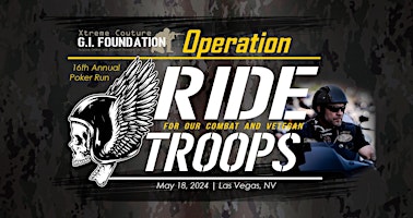 Primaire afbeelding van 16th Annual XCGIF Ride For Our Troops