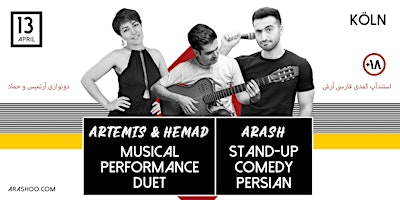 Hauptbild für Standup Comedy (Persian) & Live Musical Performance - Köln