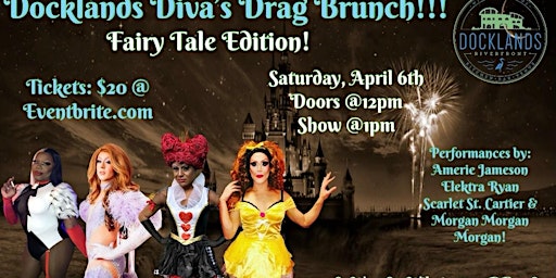 Primaire afbeelding van Docklands Divas Drag Brunch: Fairy tale Edition!